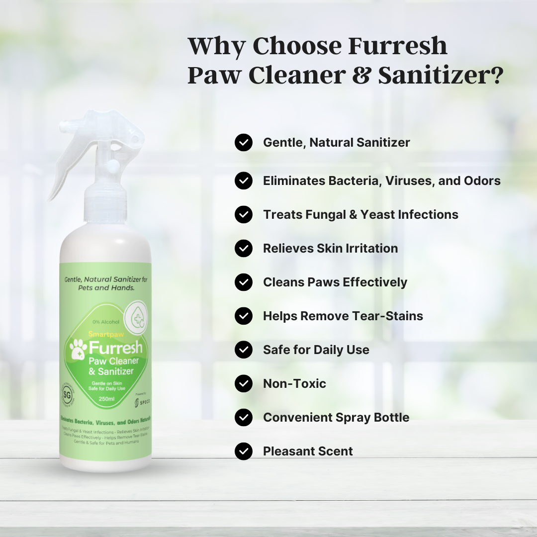 FURRESH Dog Paw Cleaner & Sanitizer