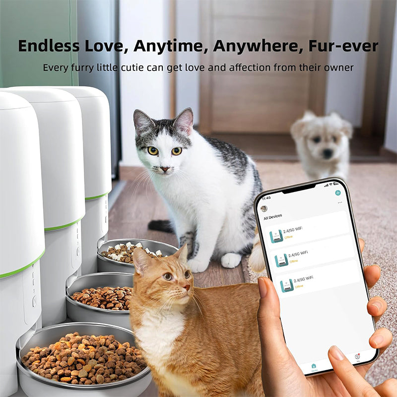 SMARTPAW Premium Smart Pet Feeder Gen 3 ( WIFI )