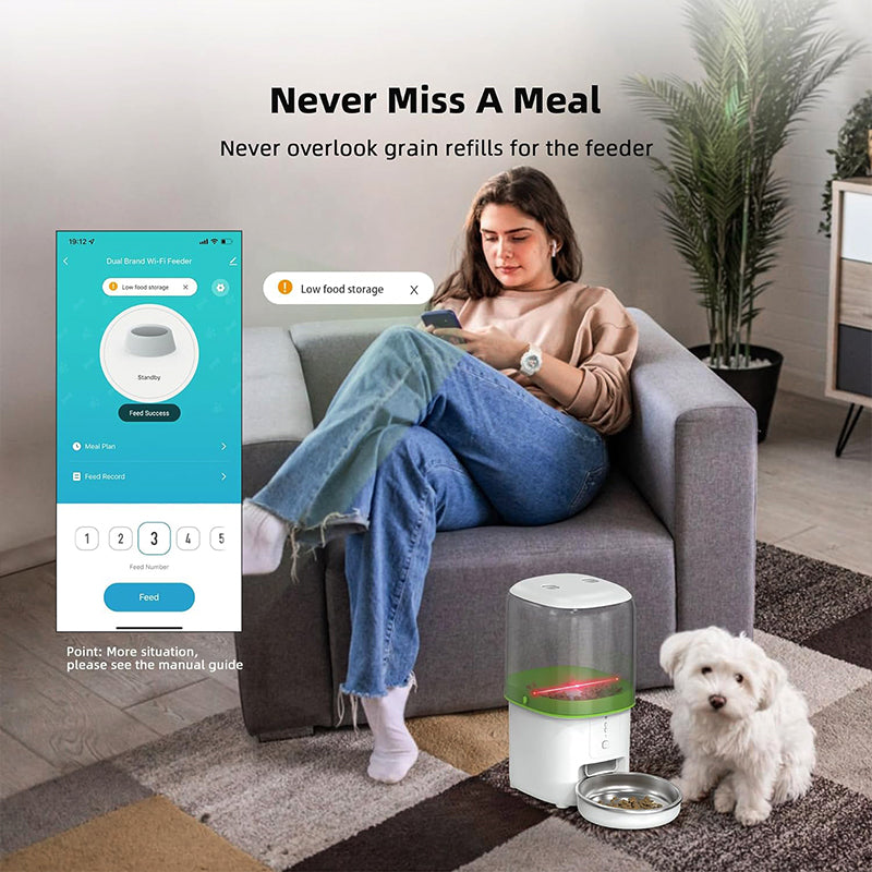 SMARTPAW Premium Smart Pet Feeder Gen 3 ( WIFI )