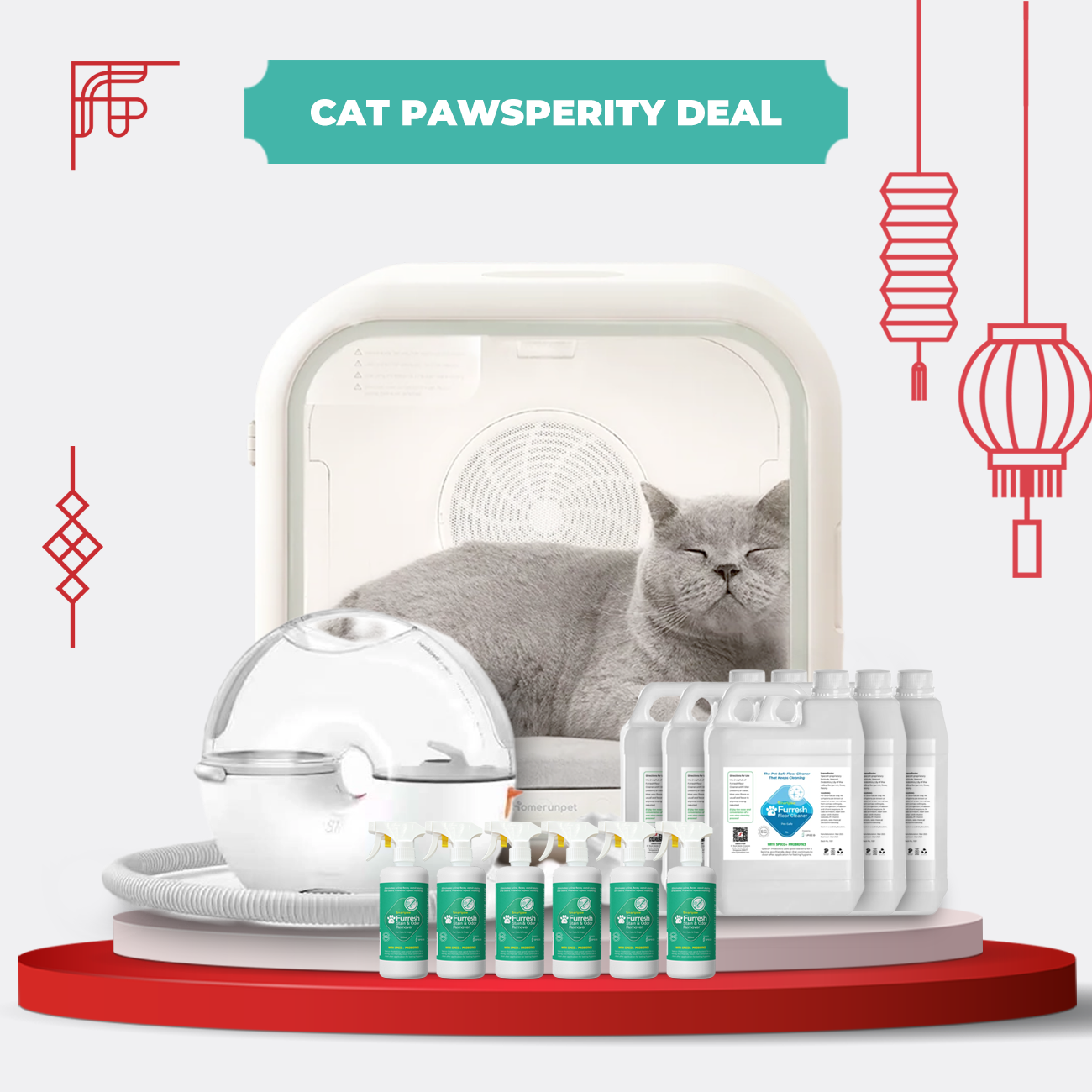 Cat Pawsperity Deal - Drying Bundle