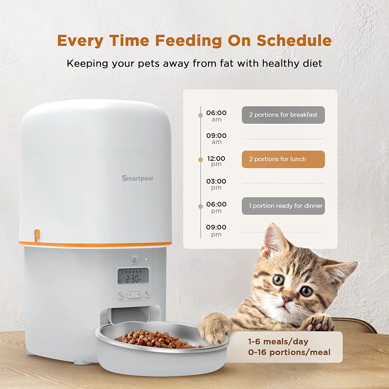 SMARTPAW Basic Pet Feeder Gen 3