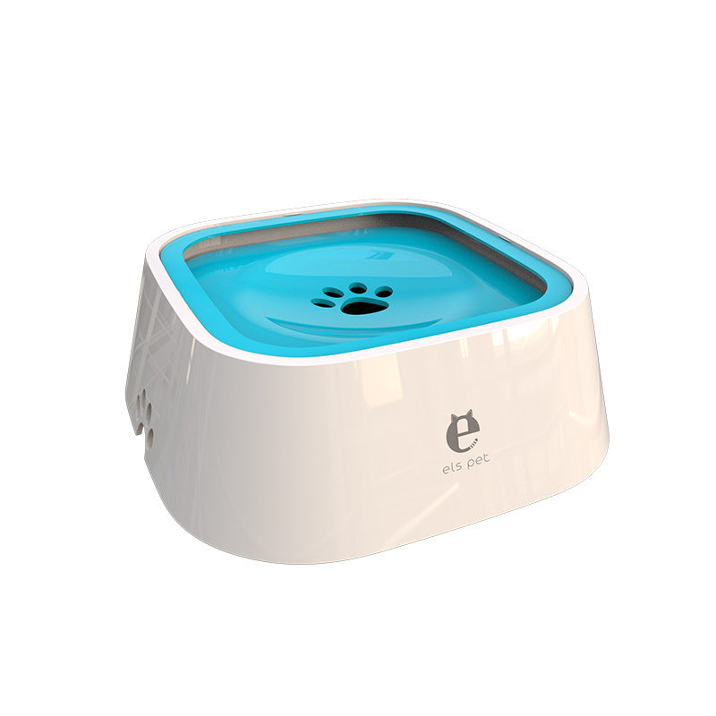 Anti splash outlet dog water bowl